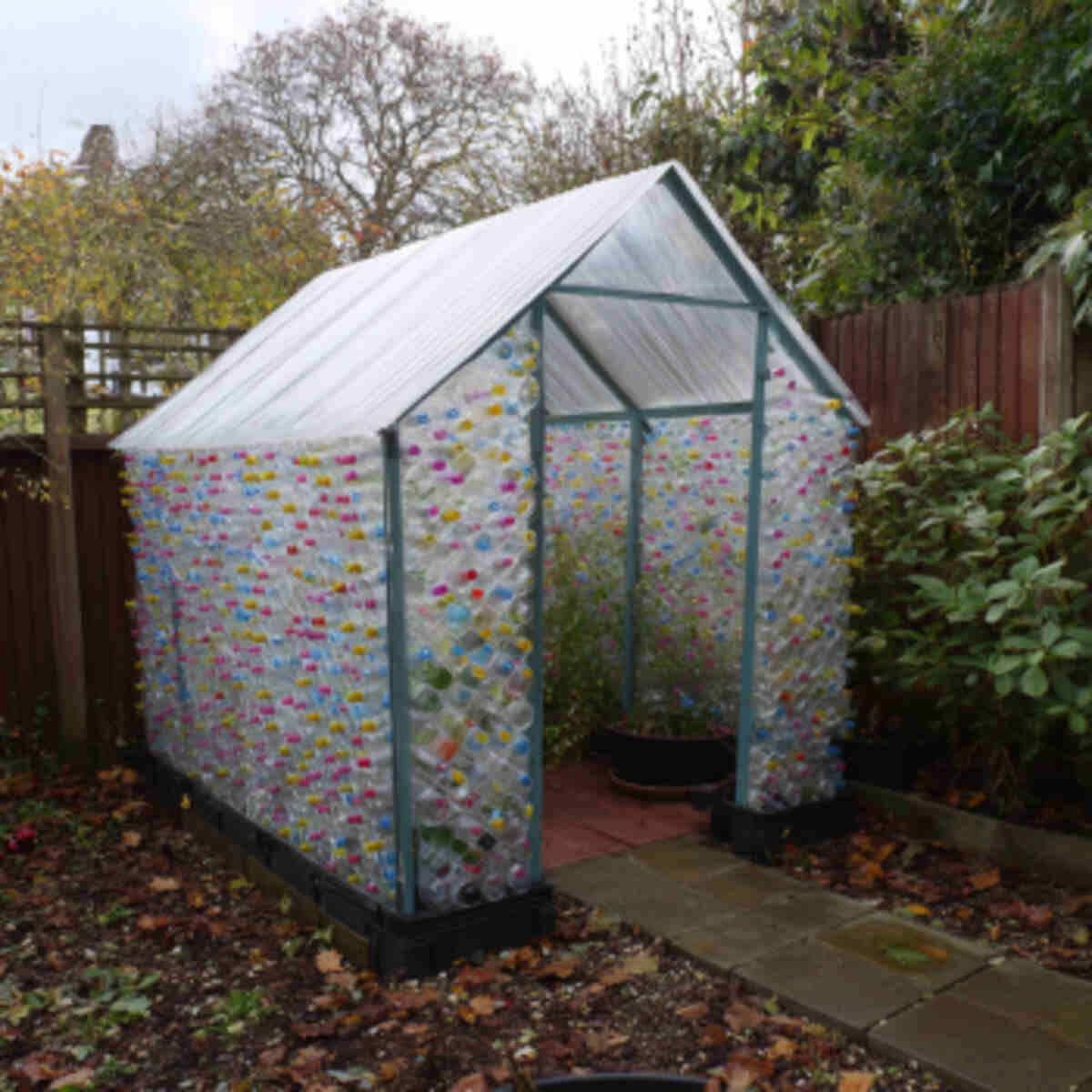 Recycled Plastic Bottle Shelter