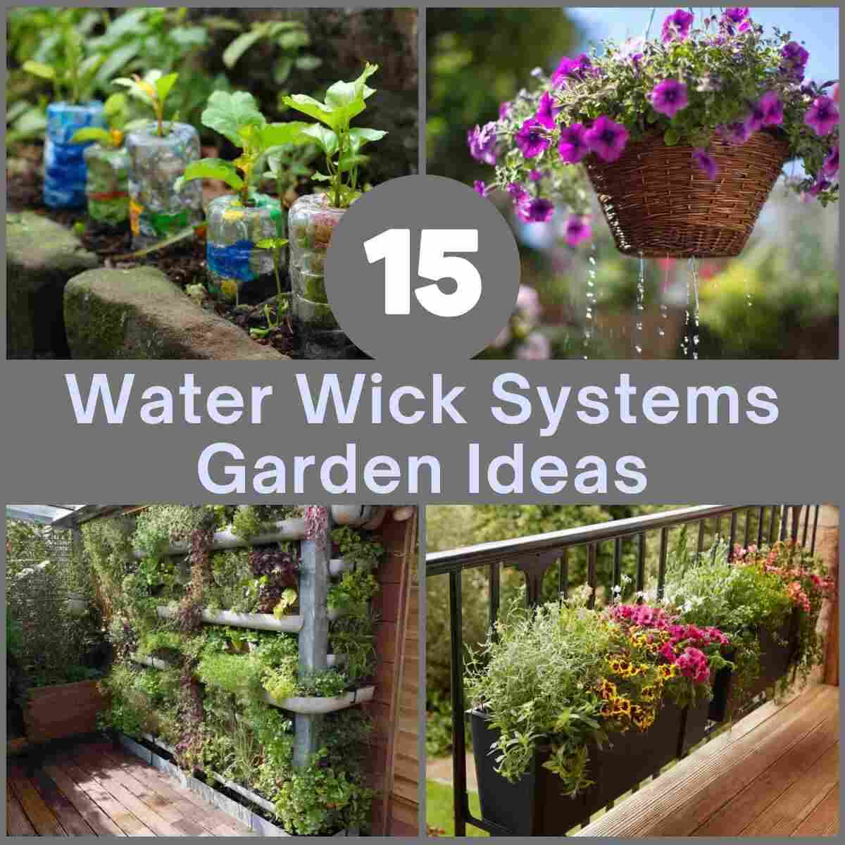 Water Wick Systems Garden Ideas