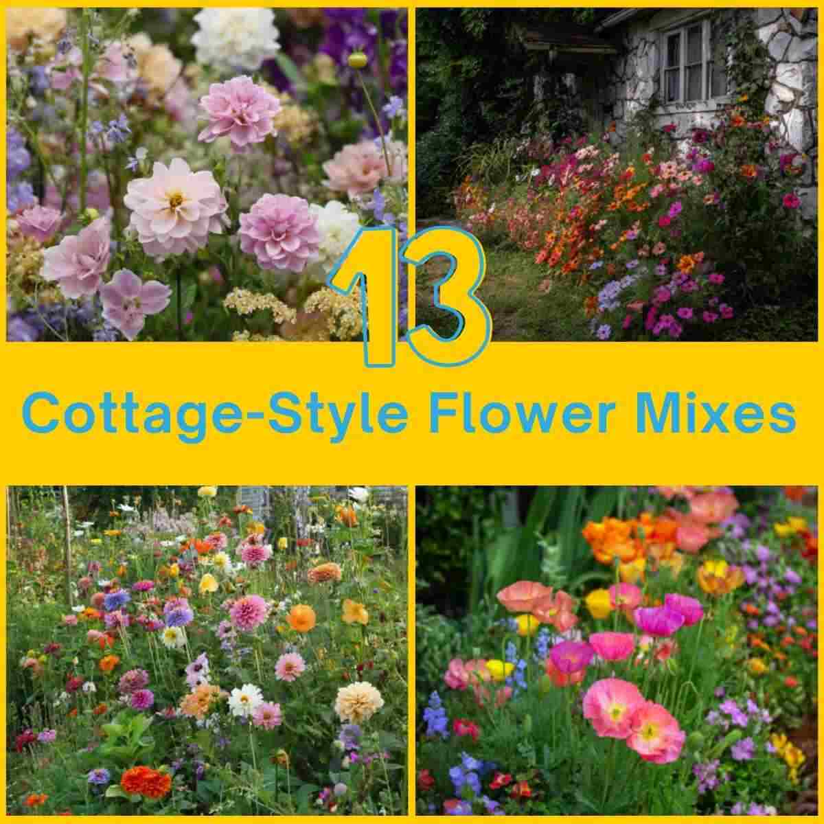 Cottage-Style Flower Mixes