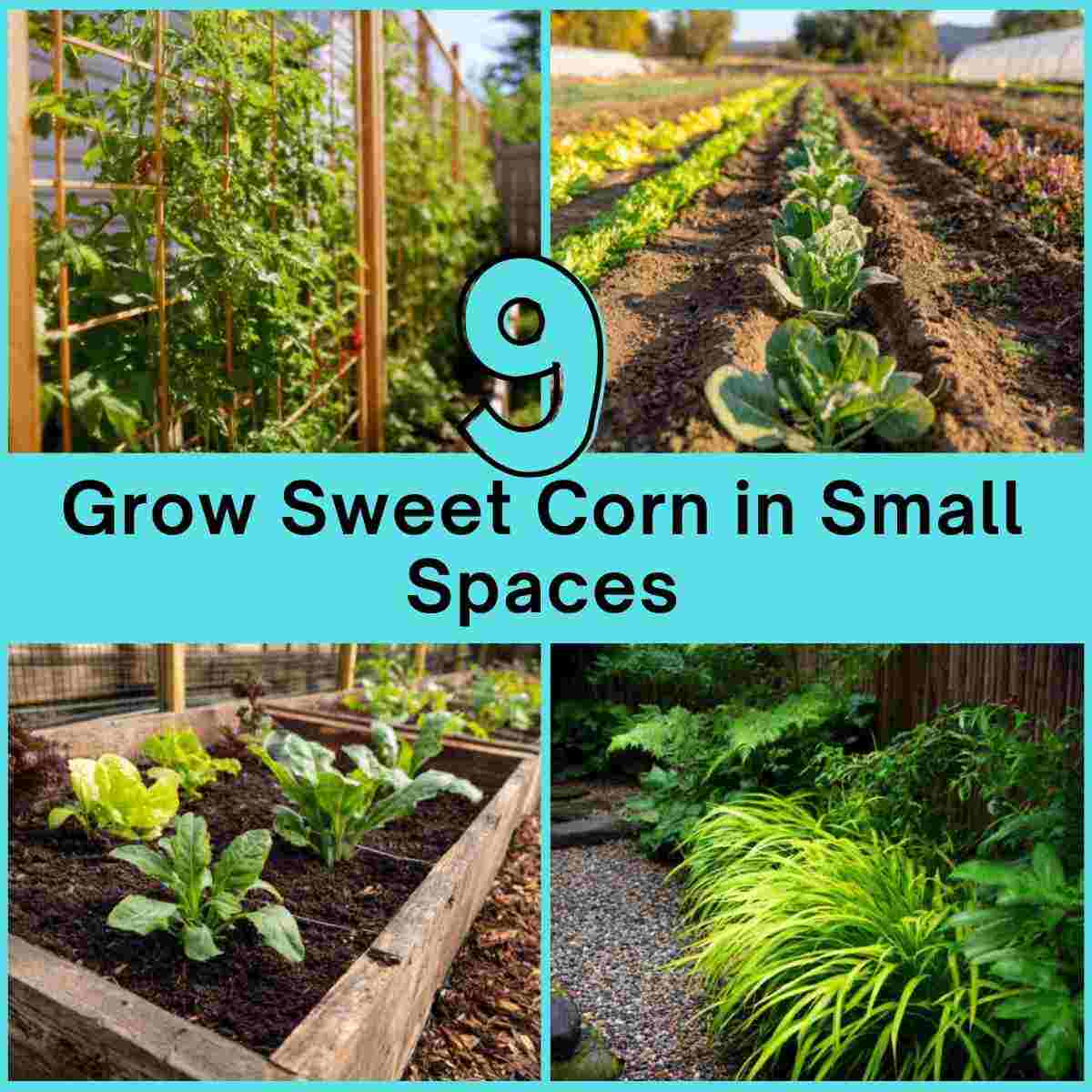 Growing Sweet Corn in Small Spaces Ideas