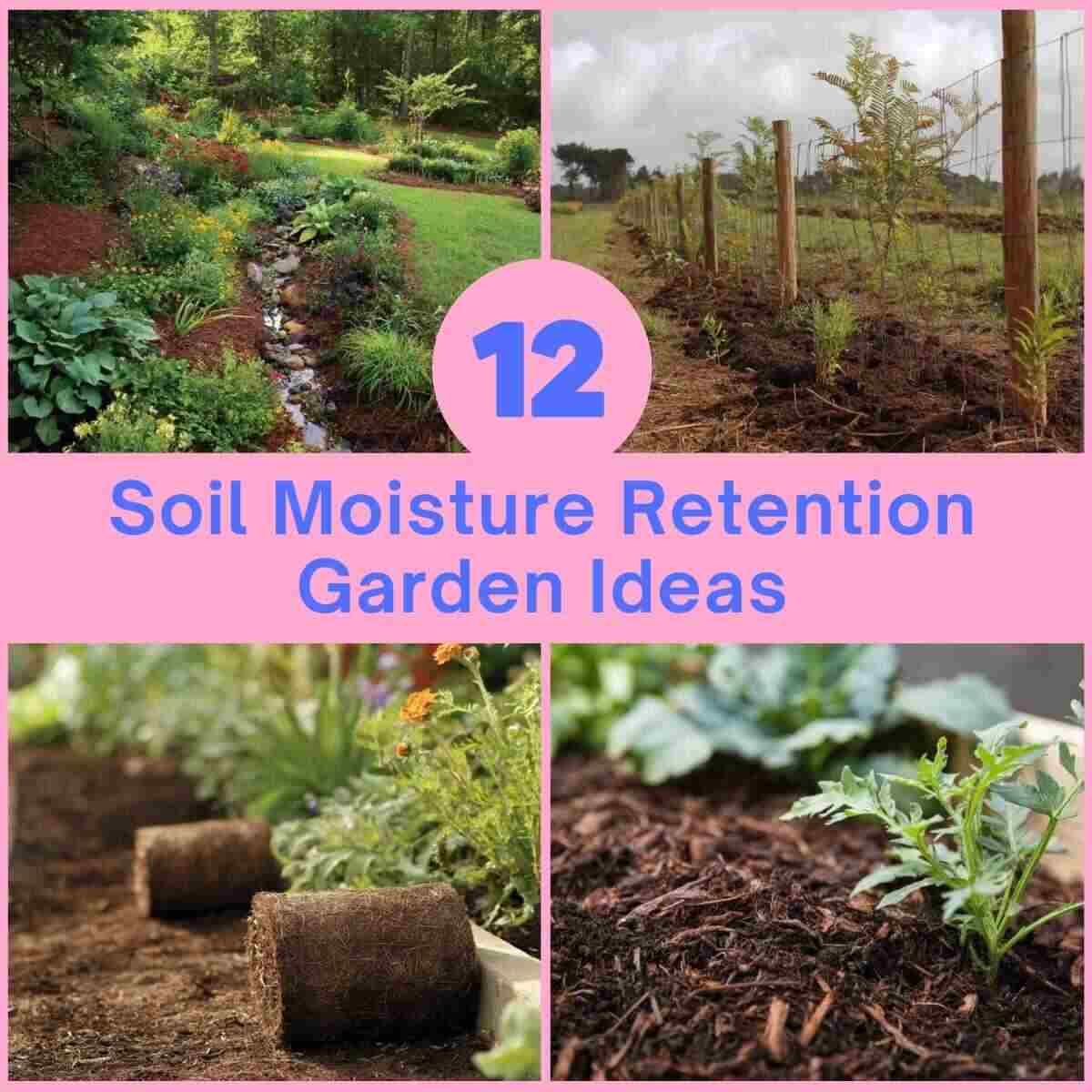Soil Moisture Retention Garden Ideas