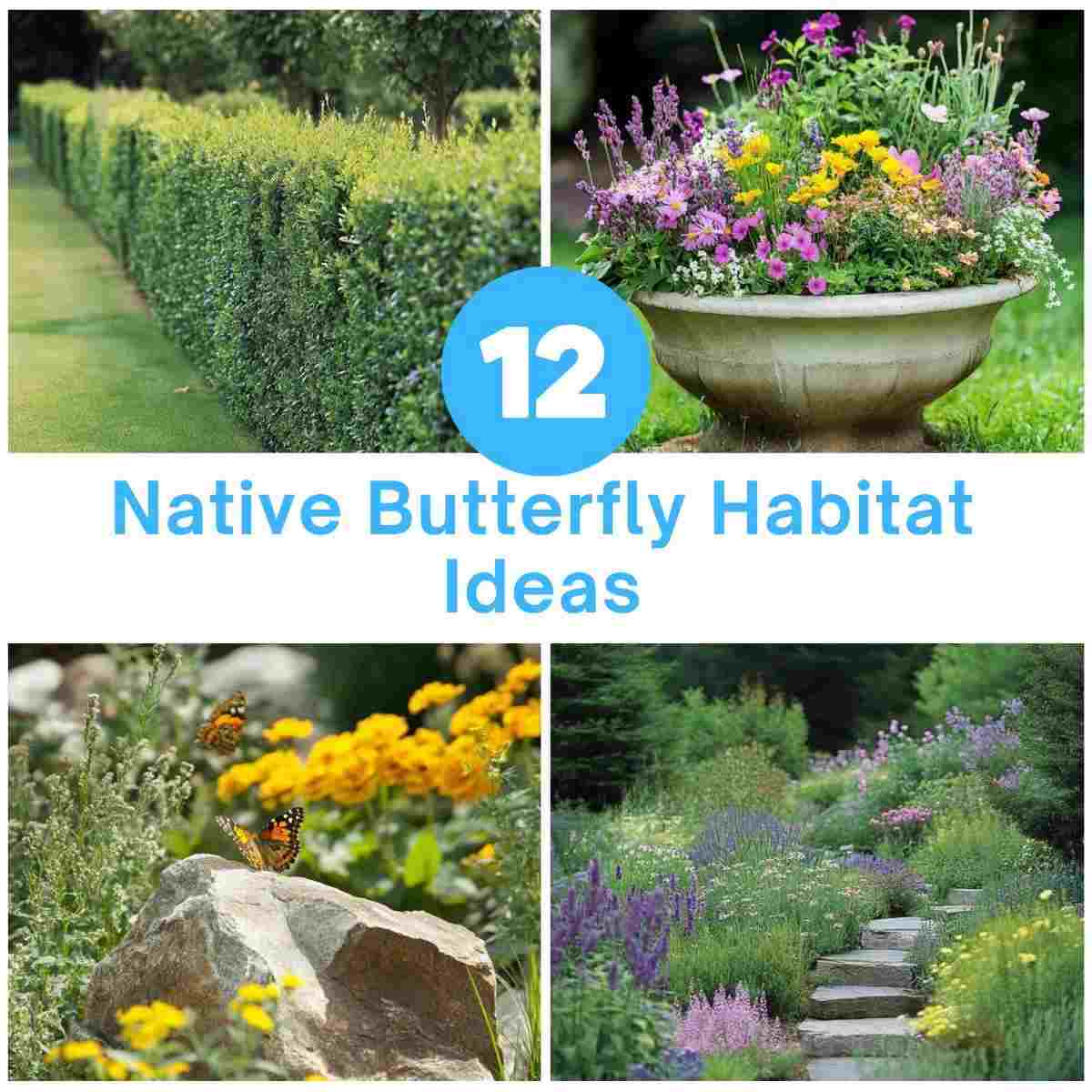 Native Butterfly Habitat Ideas