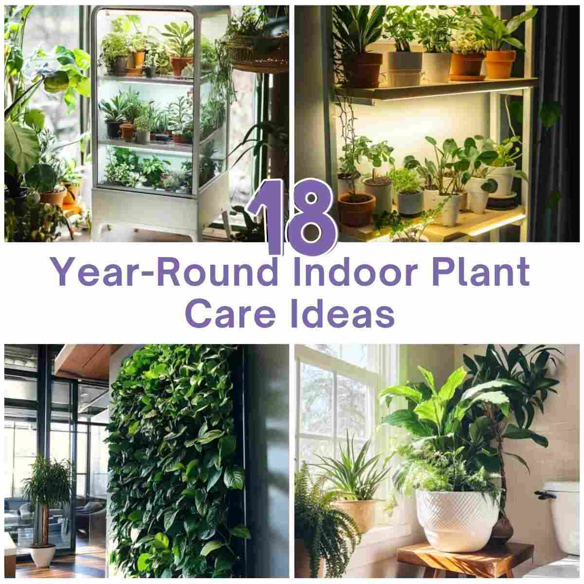 Year-Round Indoor Plant Care Ideas